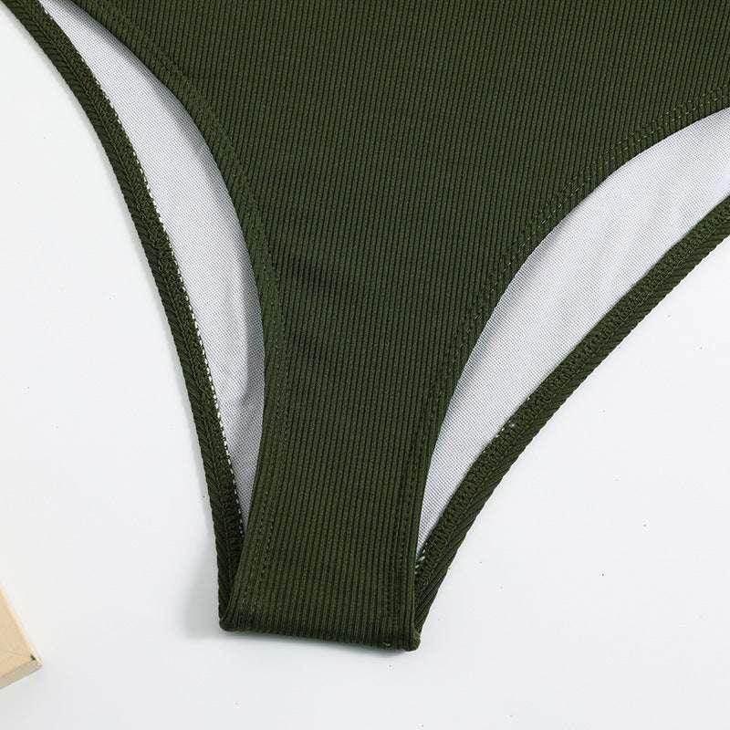 Leopard Splicing Strapless Bikini – Sexy & Stylish - ZA-Zola