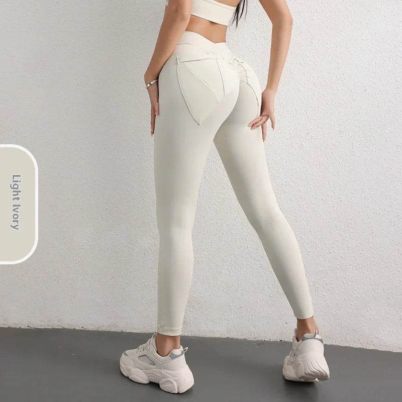 Nude Feel High Waist Hip Lift Yoga Pants – Women’s Fitness Wear - ZA-Zola