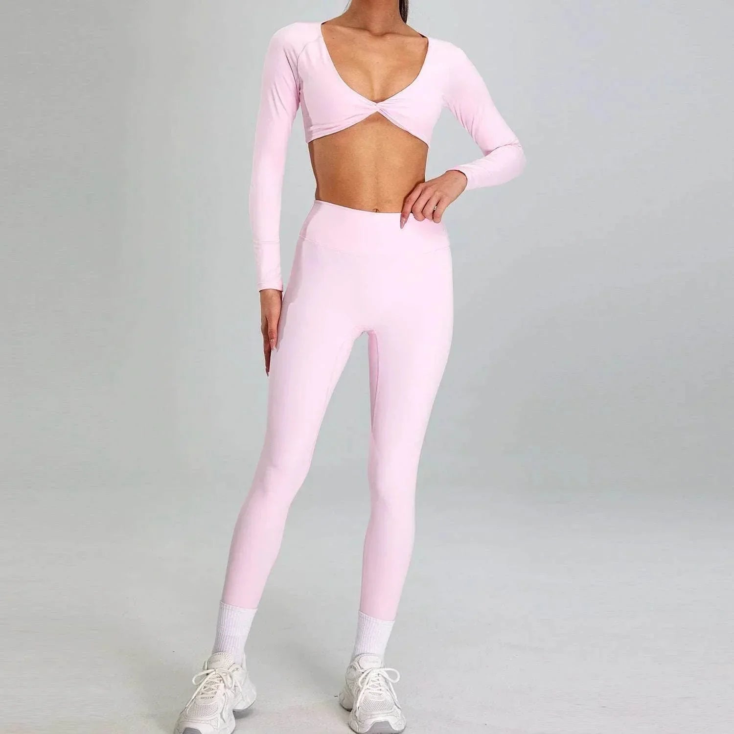 High-Intensity Nude Feel Sports Set for Women - ZA-Zola