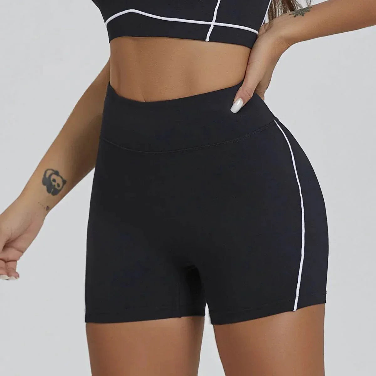 Nude Feel High Elastic Yoga Bra & Pants Set - ZA-Zola
