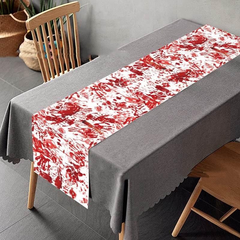 ZA-Zola Halloween Bloody Hand Tablecloth Decoration - ZA-Zola