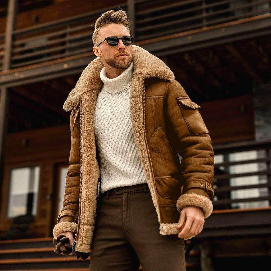 Men's Military Fleece Jacket - Winter Warm Tactical Coat - ZA-Zola