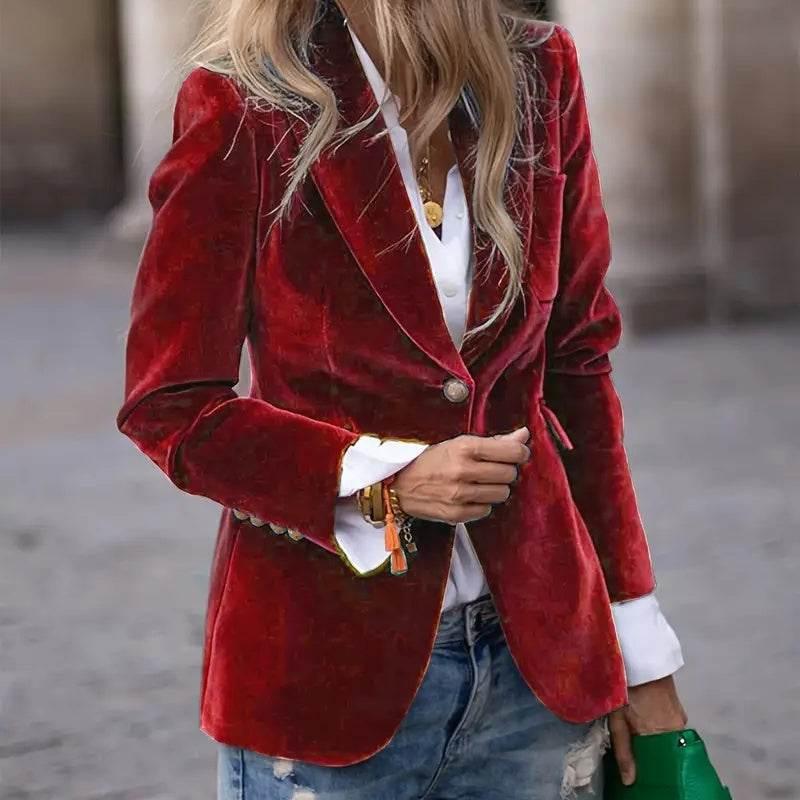 Women's Jacket | Women's Clothing Business Casual Fashion - ZA-Zola