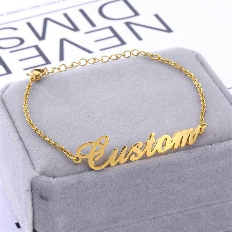 Personalized Custom Name Bracelet - Shop Now! - ZA-Zola