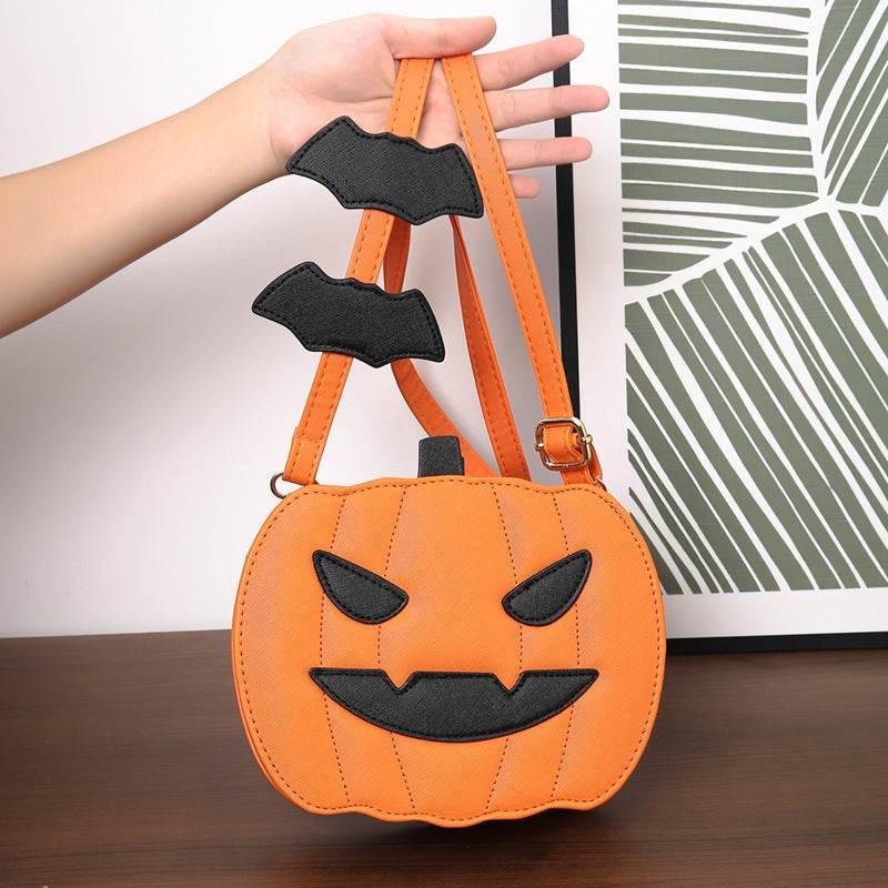 ZA-Zola Halloween Pumpkin Crossbody Shoulder Bag - ZA-Zola