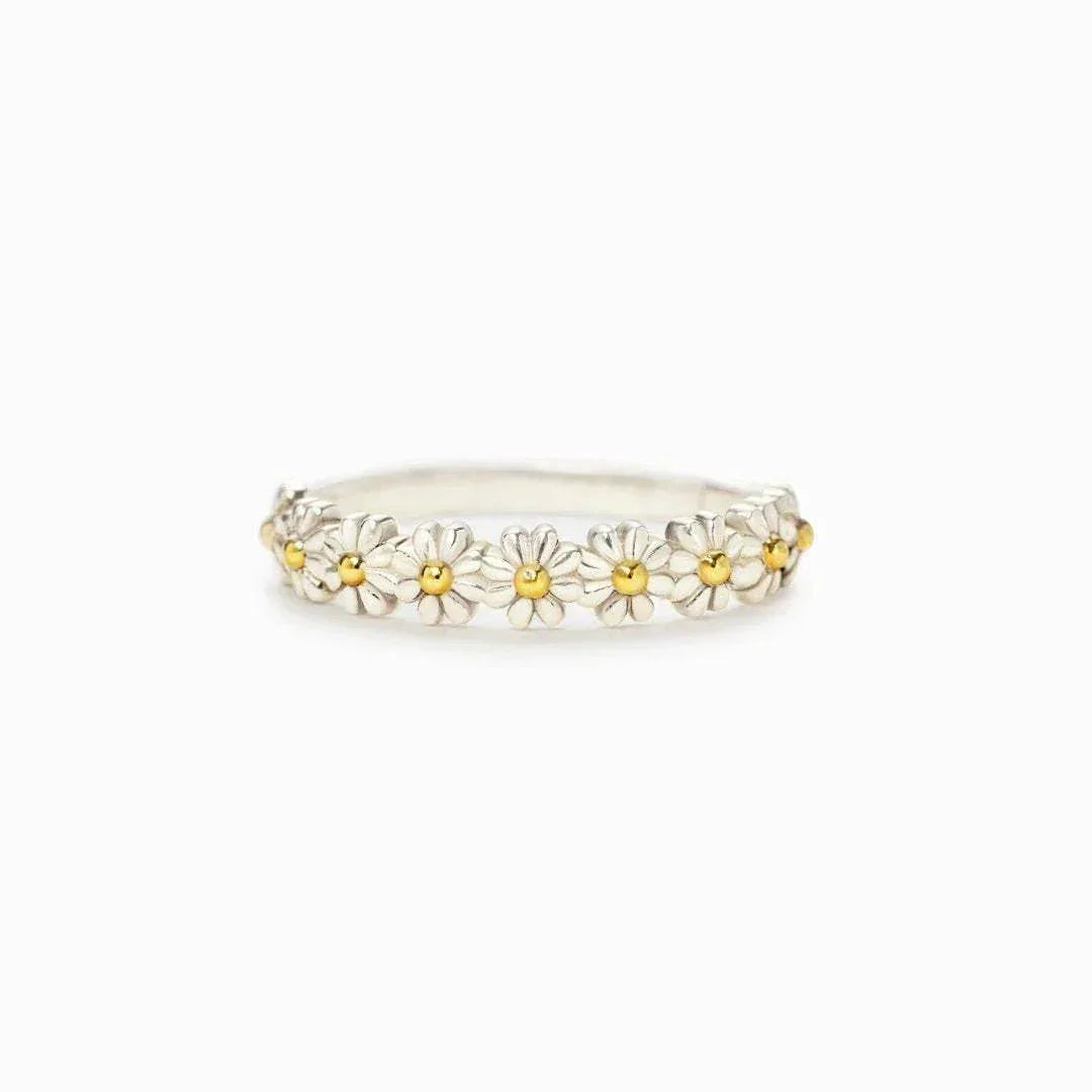 S925 Sterling Silver Daisy Ring for Women - ZA-Zola