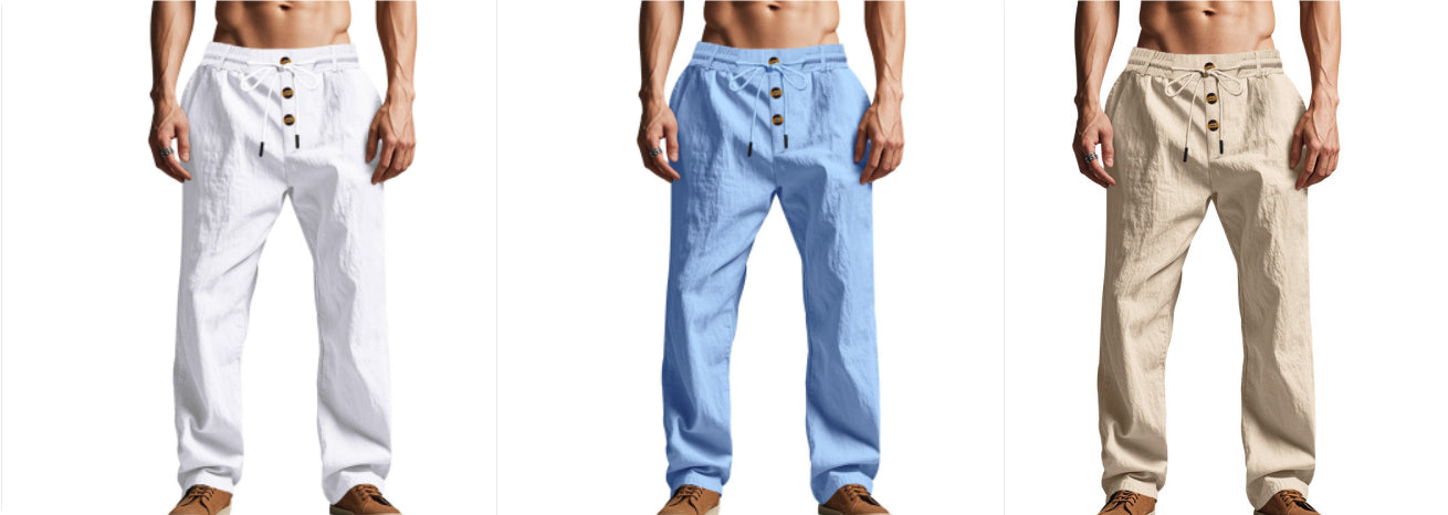 Men’s Linen Trousers | Breathable & Stylish Summer Pants