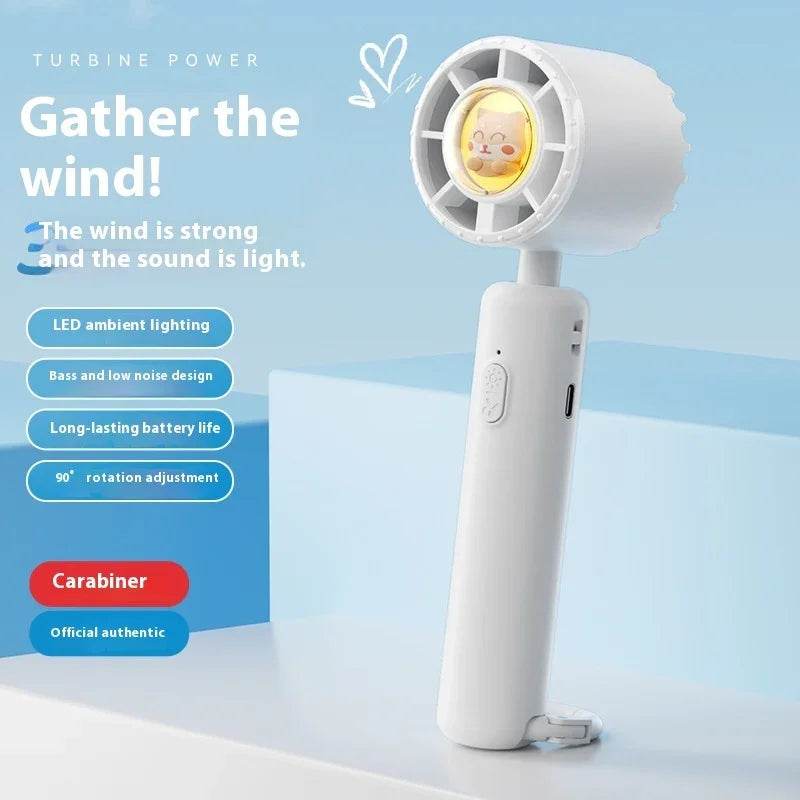 USB Rechargeable Ice Compress Handheld Fan - ZA-Zola