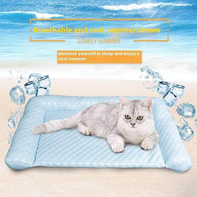 Cooling Pet Ice Mat – Summer Dog Bed for Comfort - ZA-Zola