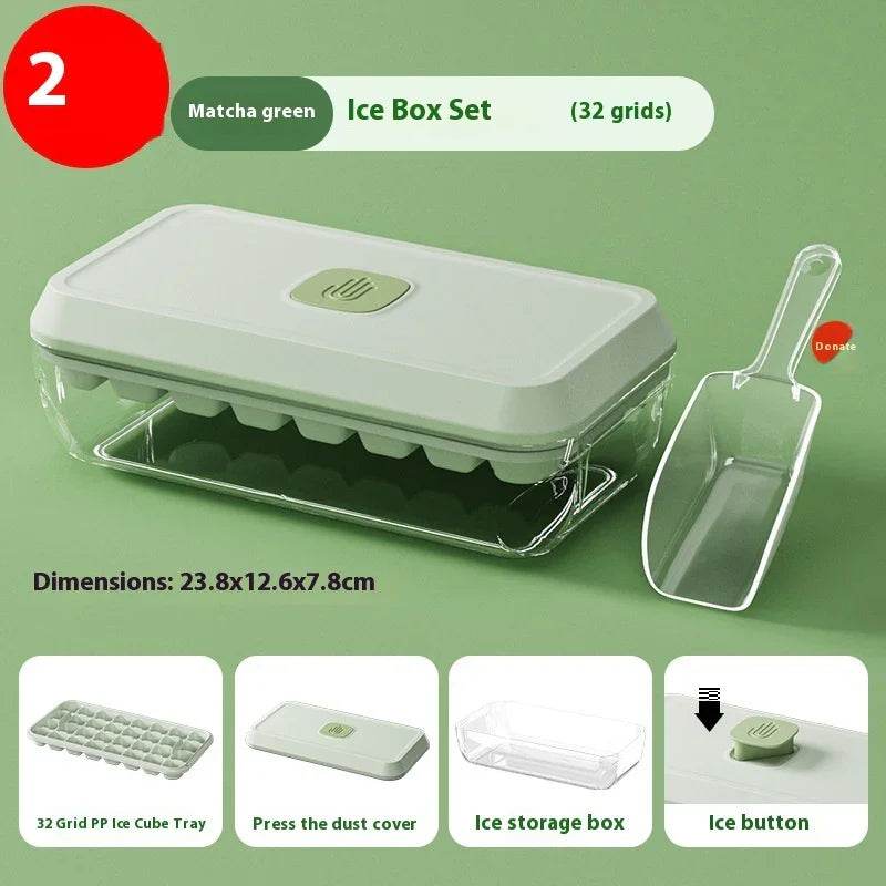 Food Grade Press Ice Cube Tray – Small & Large Sizes - ZA-Zola