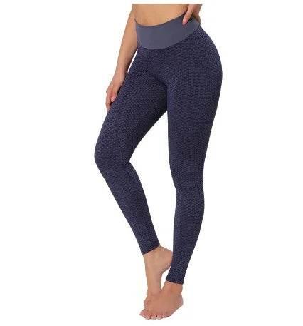 Plaid Leggings – High Waist, Seamless & Breathable - ZA-Zola