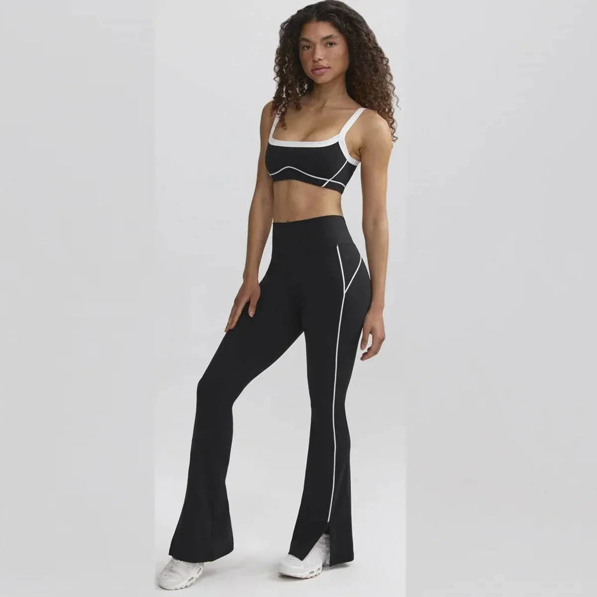 Nude Feel High Elastic Yoga Bra & Pants Set - ZA-Zola
