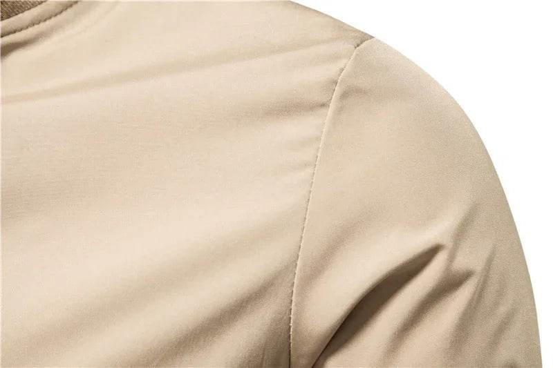 Men's Striped Zip-Up Jacket - Casual Sports Outerwear - ZA-Zola