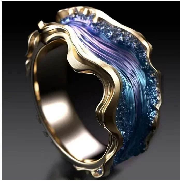 HAILANG Adjustable Resin Diamond Ring for Women - ZA-Zola
