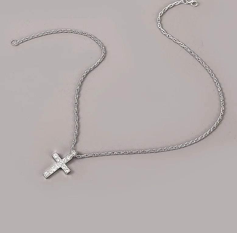 Punk Hip Hop Cross Pendant Necklace Unisex - ZA-Zola