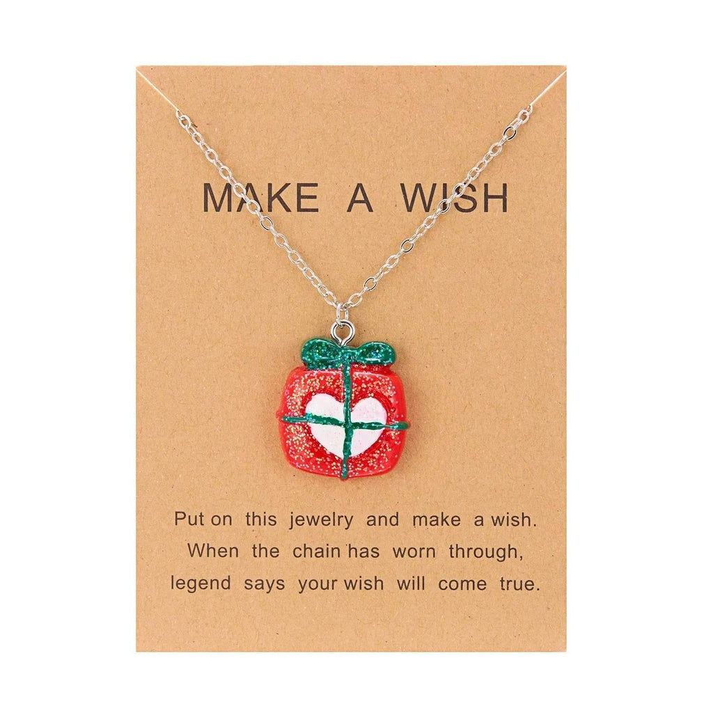 Shop Cute Cartoon Christmas Necklace – Festive Charm - ZA-Zola