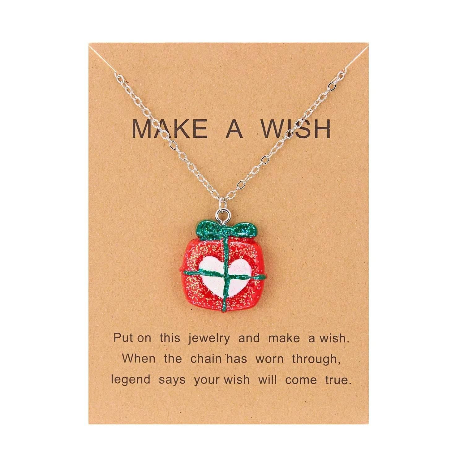 Shop Cute Cartoon Christmas Necklace – Festive Charm - ZA-Zola