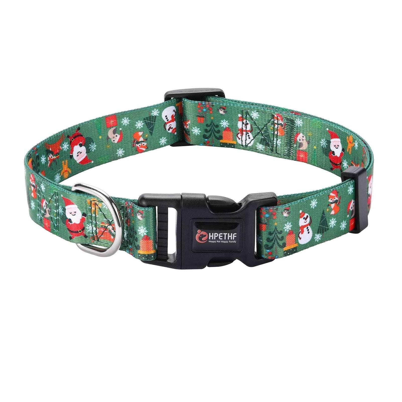 Christmas Pet Collar & Leash Set – Festive Walks - ZA-Zola