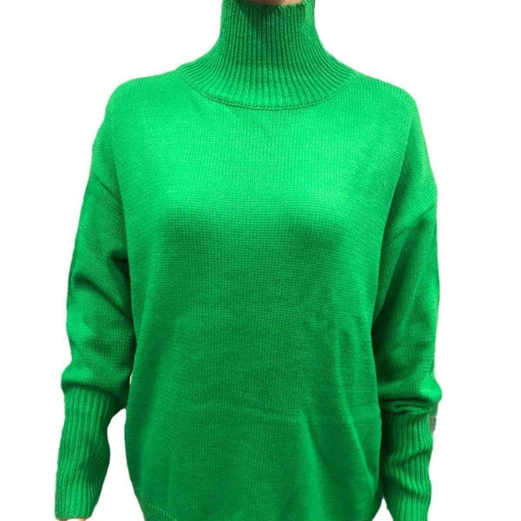 Long Sleeve Solid Color Pullover Sweater Women - ZA-Zola