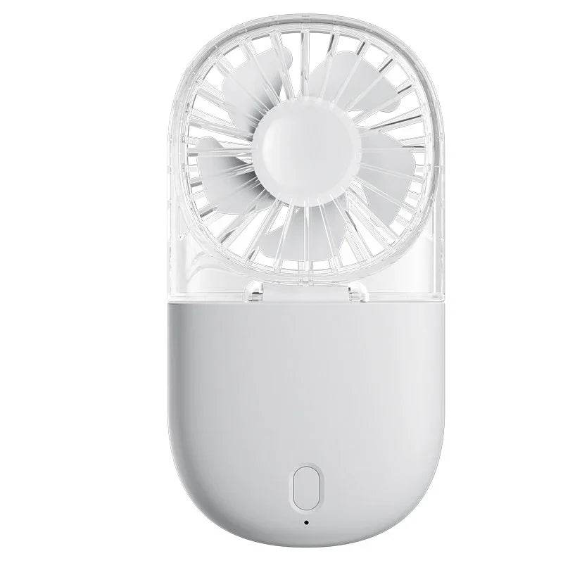 Mini Transparent Folding Halter Fan – USB Cool - ZA-Zola