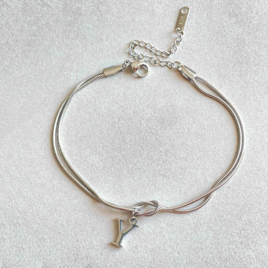 A-Z Love Knot Bracelets | Personalized Jewelry Gift - ZA-Zola