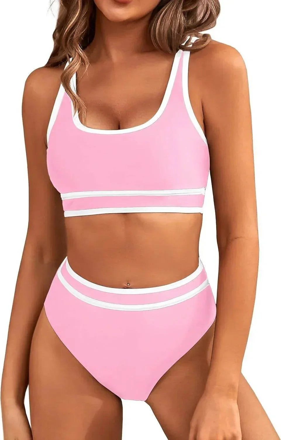 Tight-Fit Bikini | Sexy Solid Swimsuit – Buy Now - ZA-Zola