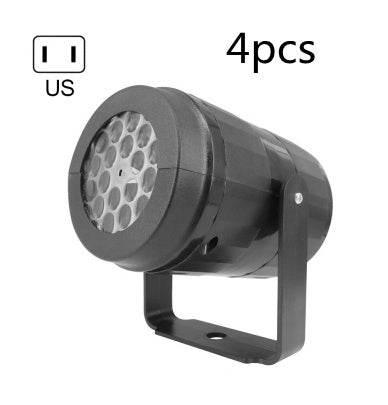 Christmas Snowflake Projector Light Outdoor LED Stage Lamp - ZA-Zola