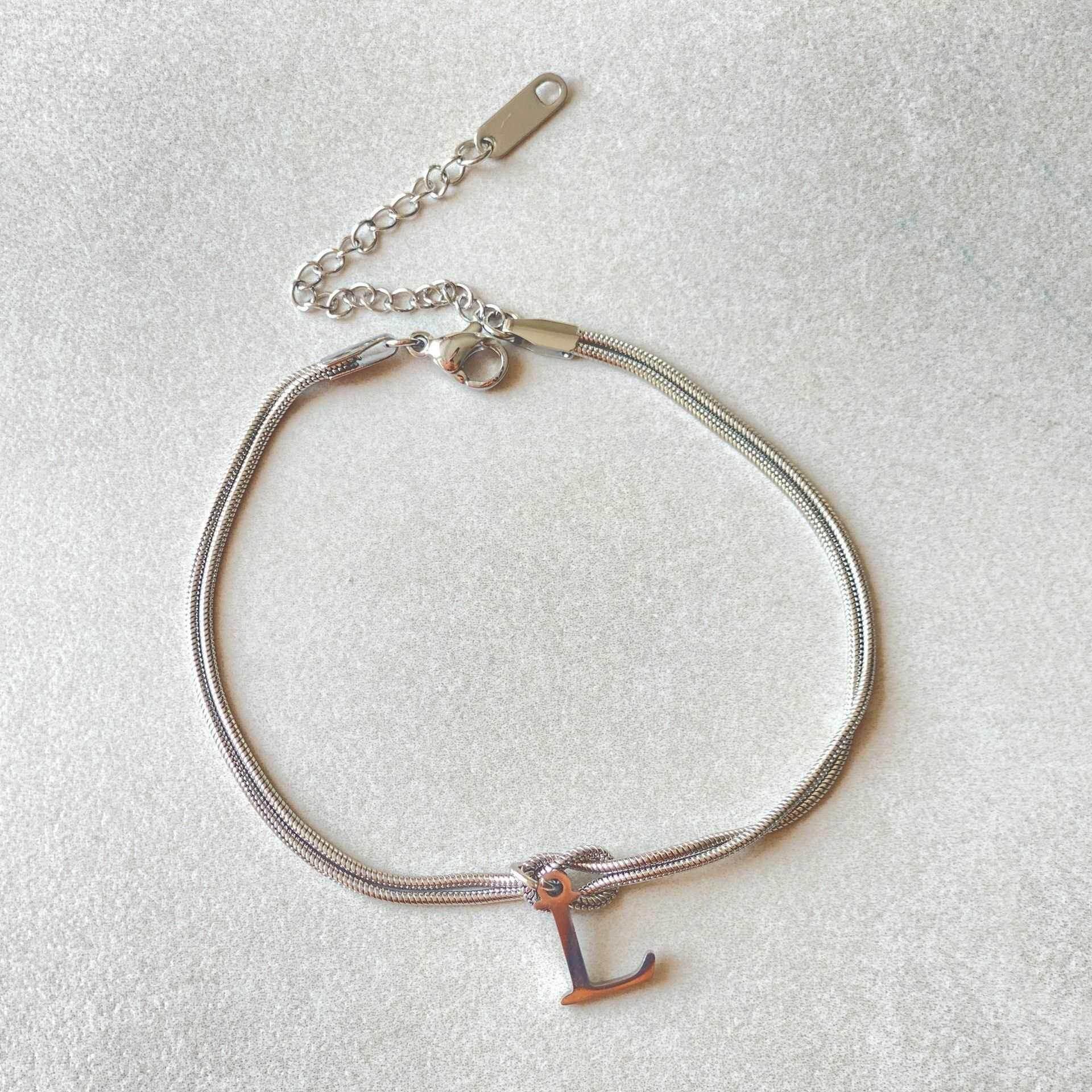 A-Z Love Knot Bracelets | Personalized Jewelry Gift - ZA-Zola