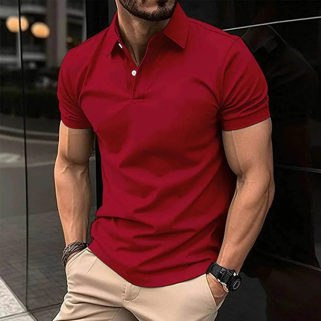 Men’s Summer Polo Shirt – Classic, Breathable, Shop Now! - ZA-Zola