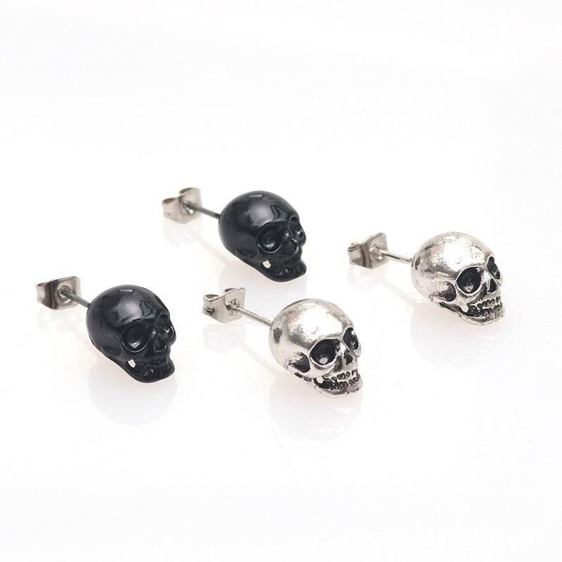 ZA-Zola Retro Skull Halloween Earrings - ZA-Zola