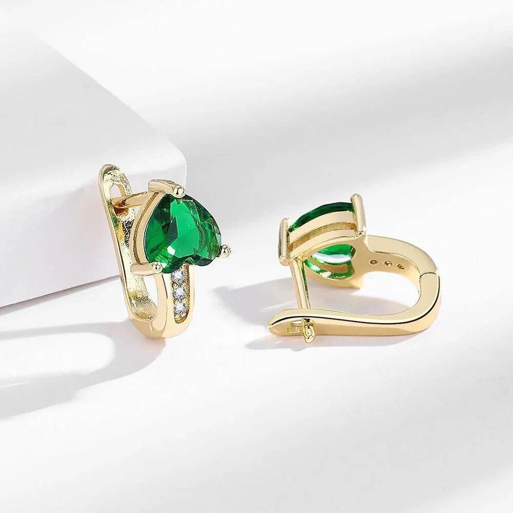 Heart Zircon Ear Clip for Women – Love Inspired - ZA-Zola