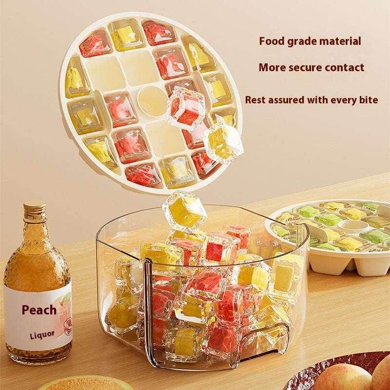 Large Capacity Press Ice Cube Mold - 40 Grids - ZA-Zola