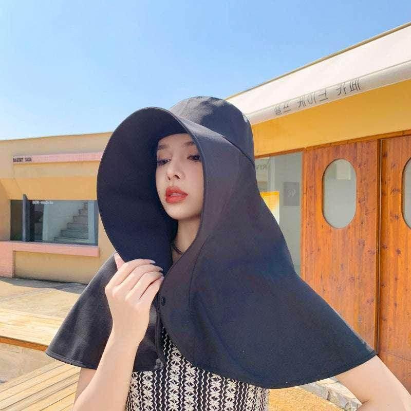 Neck & Shawl Sunscreen Hat – Summer UV Protection - ZA-Zola