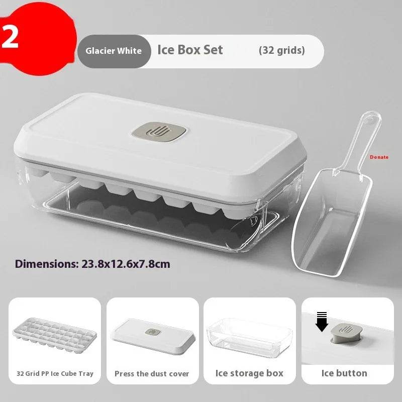 Food Grade Press Ice Cube Tray – Small & Large Sizes - ZA-Zola