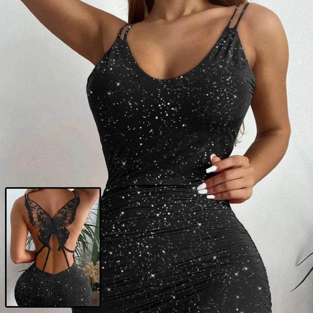 Hollow Out Butterfly Dress | Unique Fashion Statement - ZA-Zola