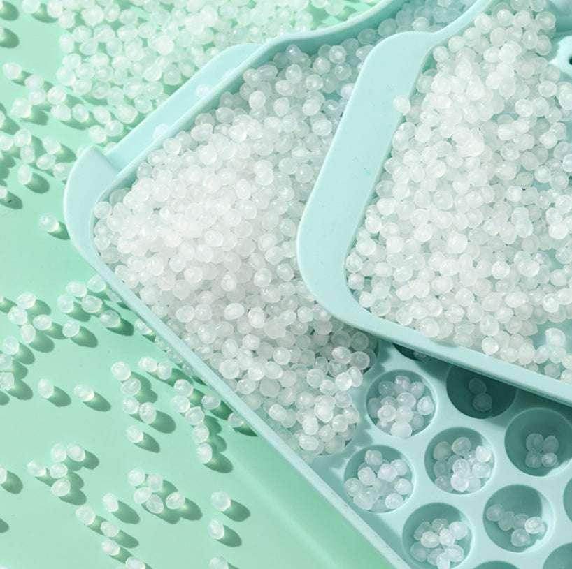 Ice Cube Mold with Lid – Sky Blue, Apricot, Modern Style - ZA-Zola