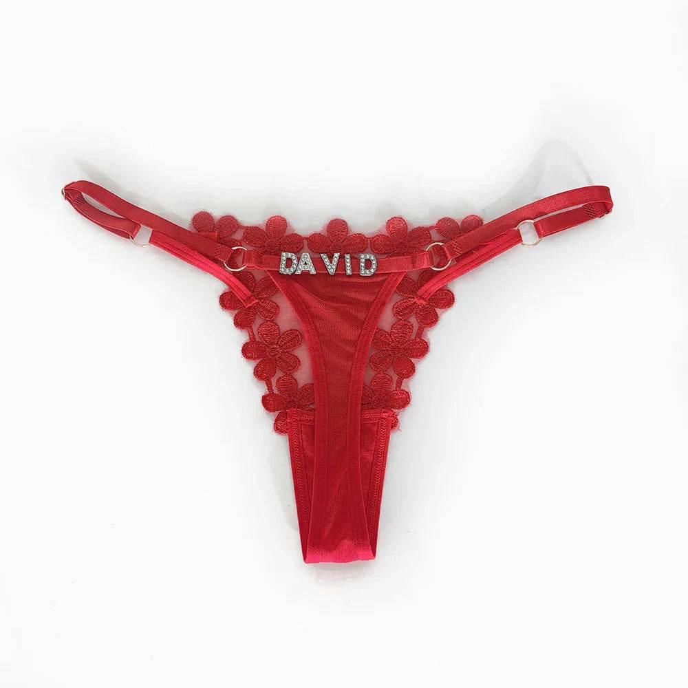 Sweet Embroidery Mesh T-back – Sexy & Breathable Panties - ZA-Zola