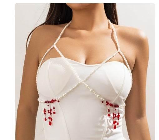 ZA-Zola Gothic Pearl Women’s Necklace - ZA-Zola