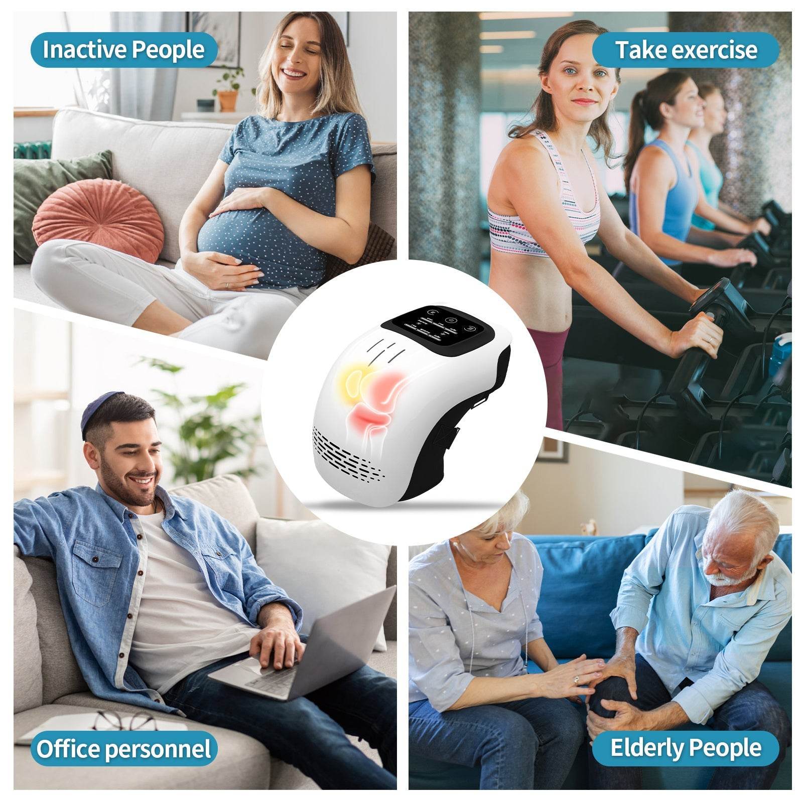 Pain Relief Intelligent Knee Massager for Home Use - ZA-Zola