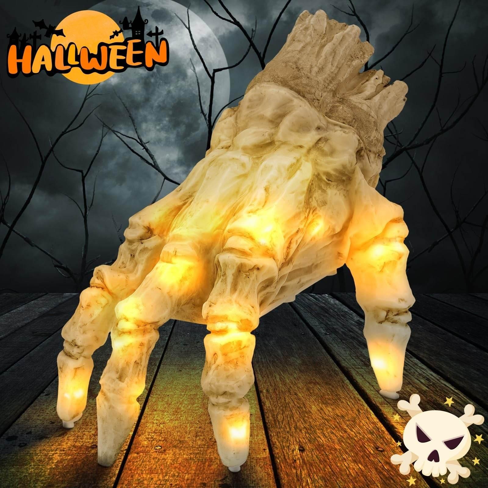 ZA-Zola Halloween Electric Luminous Crawling Hand with Sound - ZA-Zola
