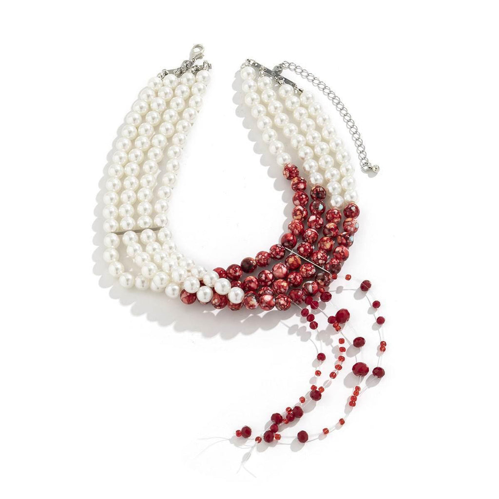 ZA-Zola Gothic Pearl Women’s Necklace - ZA-Zola