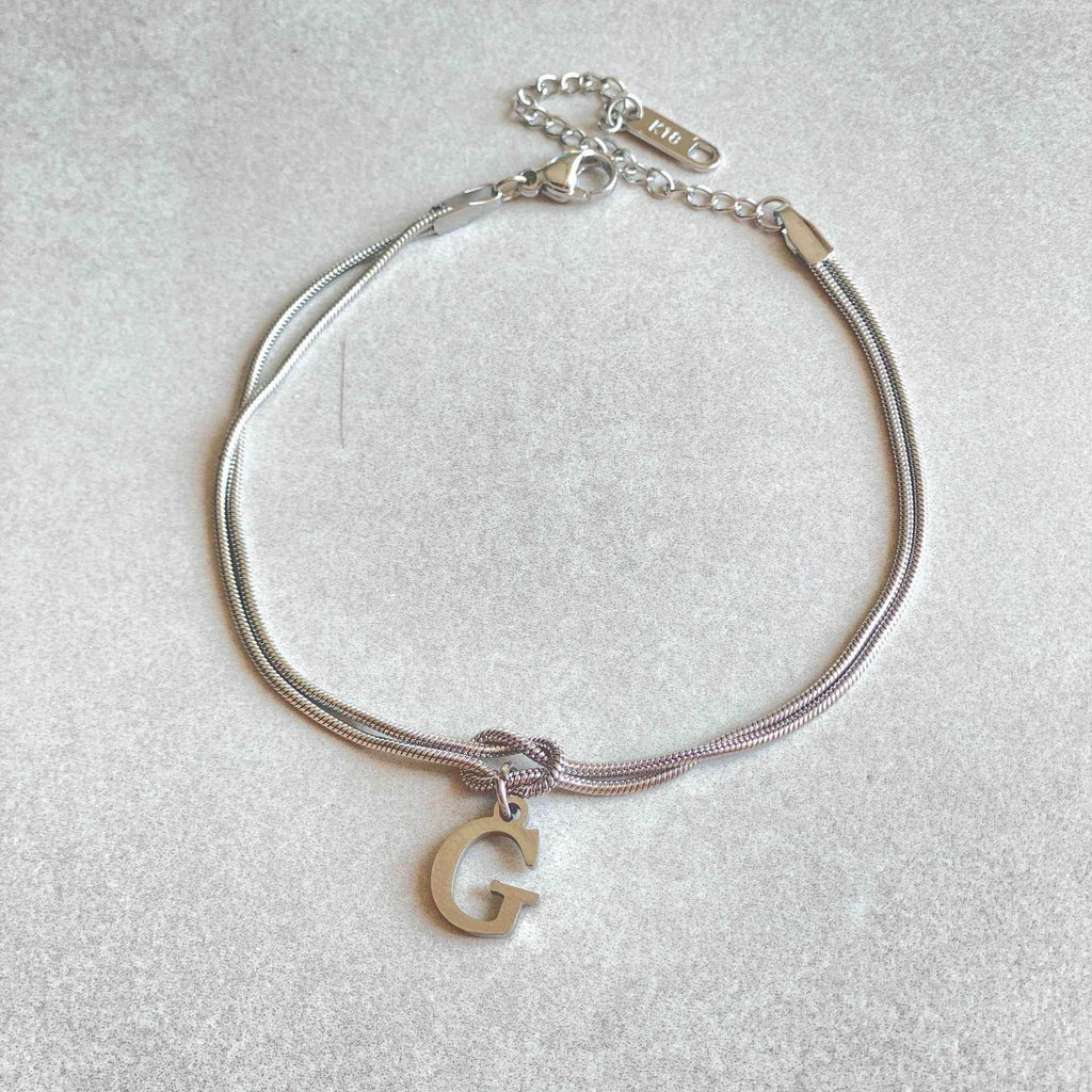 A-Z Love Knot Bracelets | Personalized Jewelry Gift - ZA-Zola