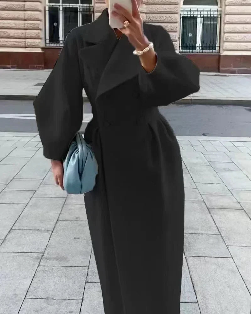 Vintage Court Jacket with Lantern Sleeves & Large Lapel - ZA-Zola