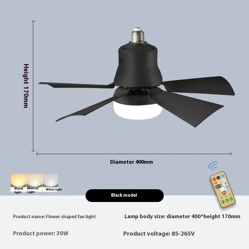 Ceiling Fan Bulb Light with Remote Control – 30W - ZA-Zola