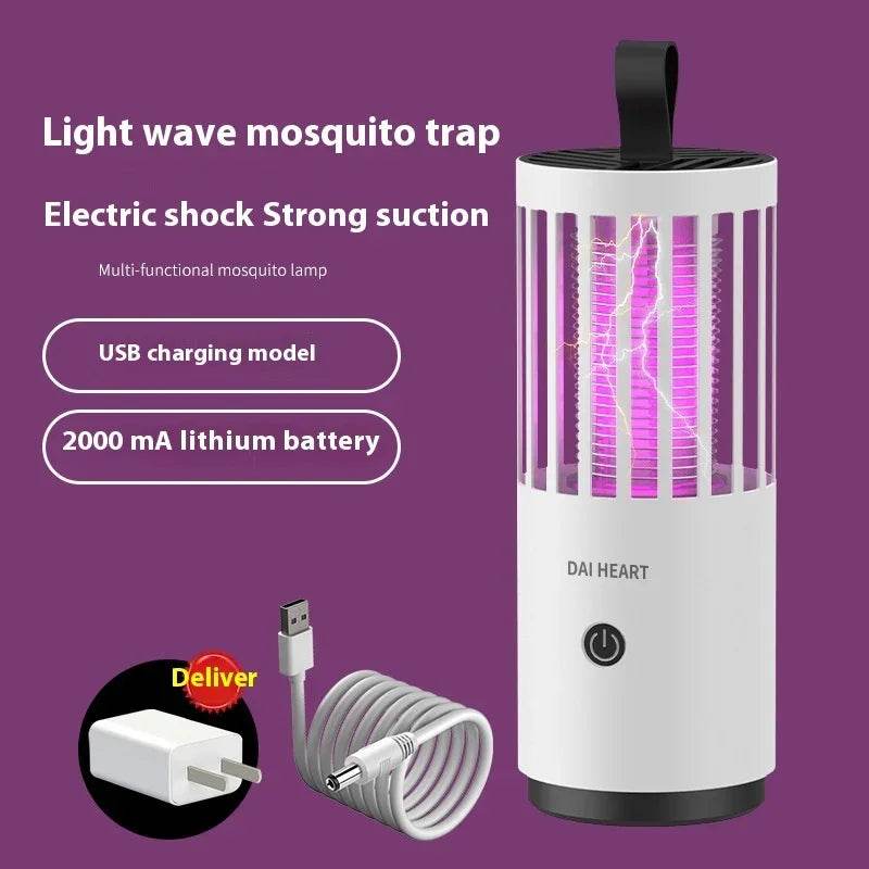 Electric Shock Mosquito Killer Lamp – Camping & Indoor Use (Rechargeable) - ZA-Zola