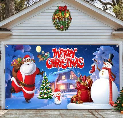 Christmas Background Hanging Cloth for Door & Wall Décor - ZA-Zola