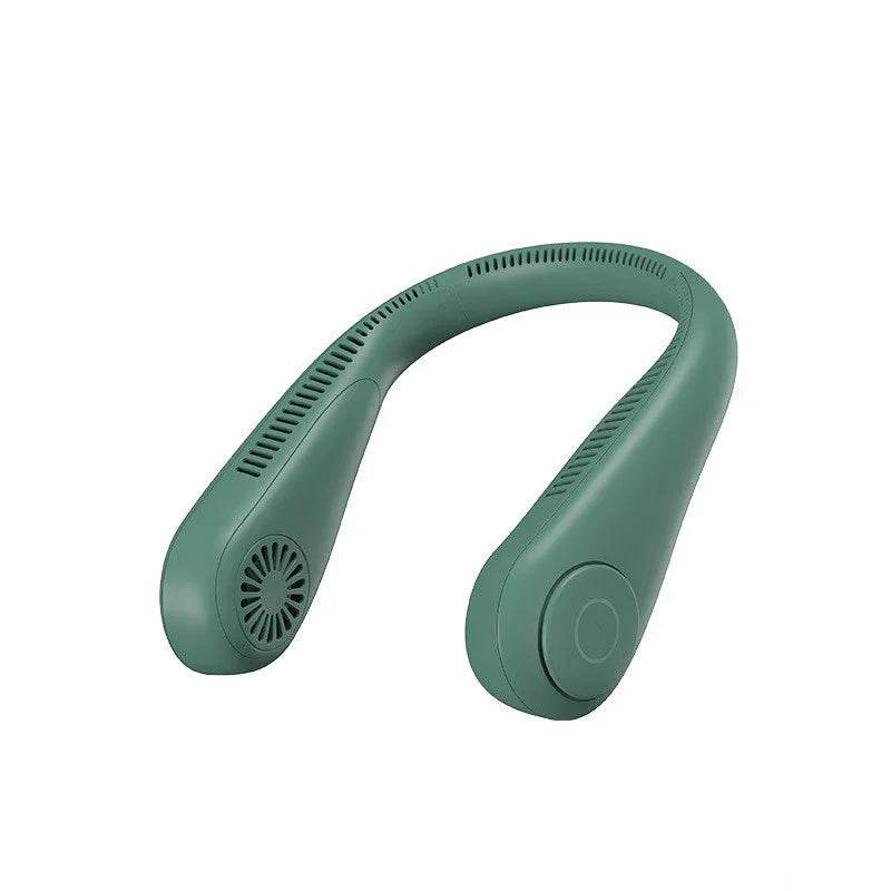 Portable Leafless Hanging Neck Fan – USB Rechargeable - ZA-Zola