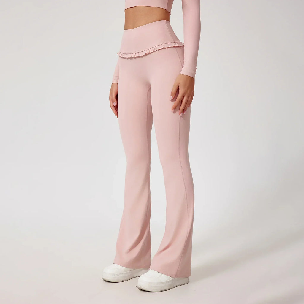 High Waist Nude Yoga Pants Hip-Lifting Fit - ZA-Zola