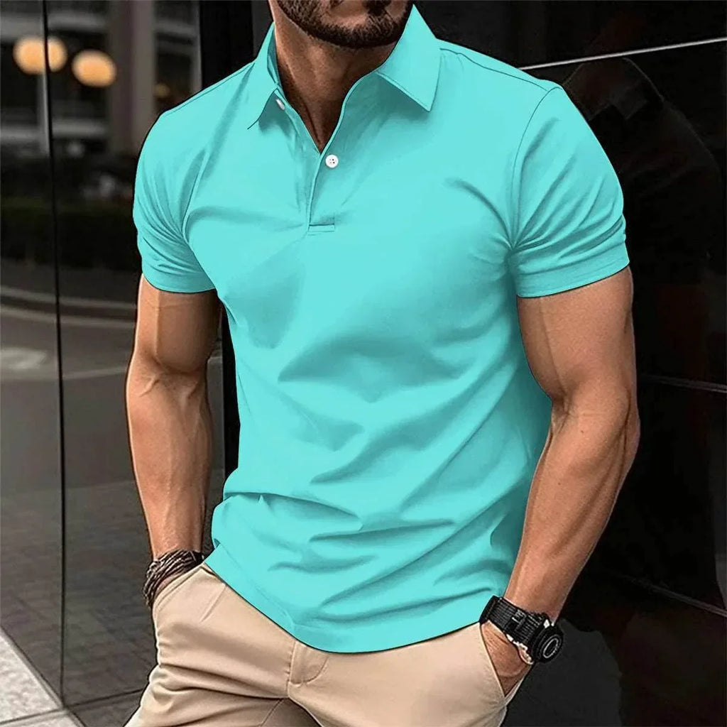 Men’s Summer Polo Shirt – Classic, Breathable, Shop Now! - ZA-Zola