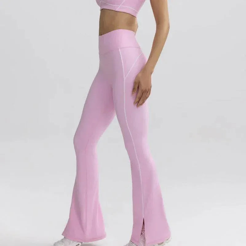 Nude Feel High Elastic Yoga Bra & Pants Set - ZA-Zola